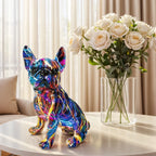 French Bulldog Resin Statue Decoration,