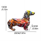 French Bulldog Resin Statue Decoration,