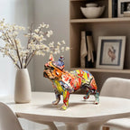 French Bulldog Resin Statue Decoration,
